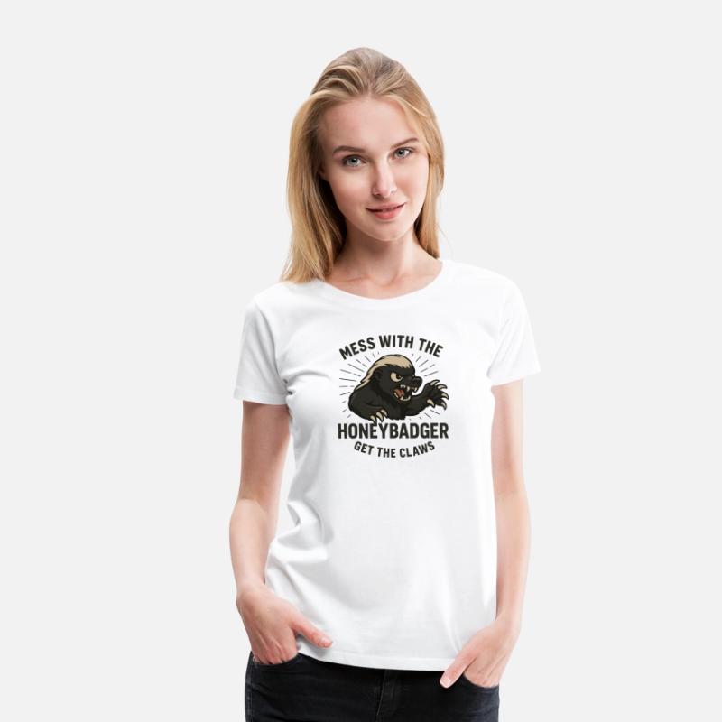 Honeybadger Claws Shirt – Mess with the Honeybadge