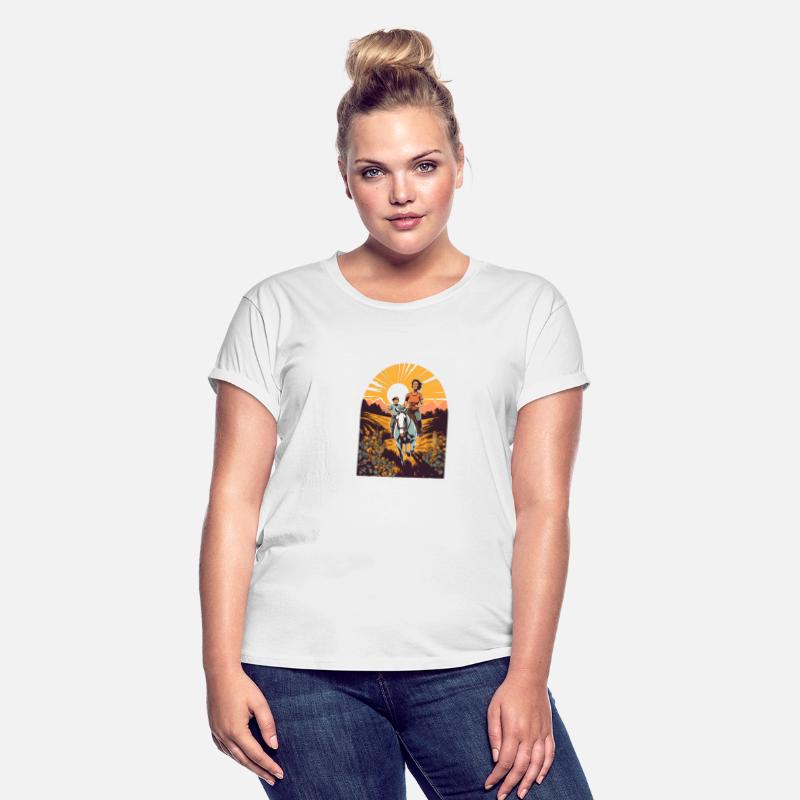 Horse Rider Mom Mother Son Horseback Riding