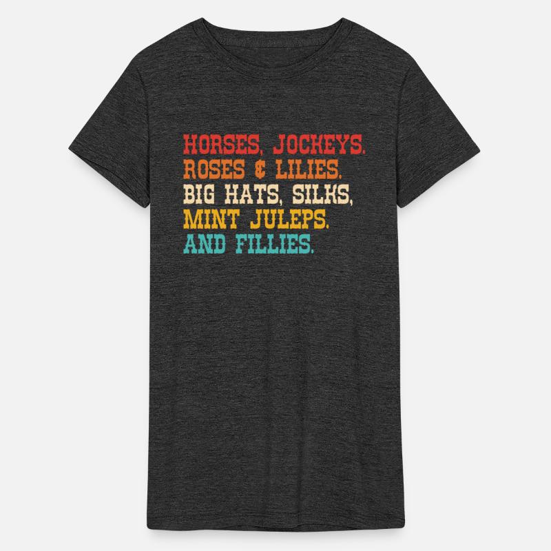 horses, jockeys. roses & lilies. big hats, silks.