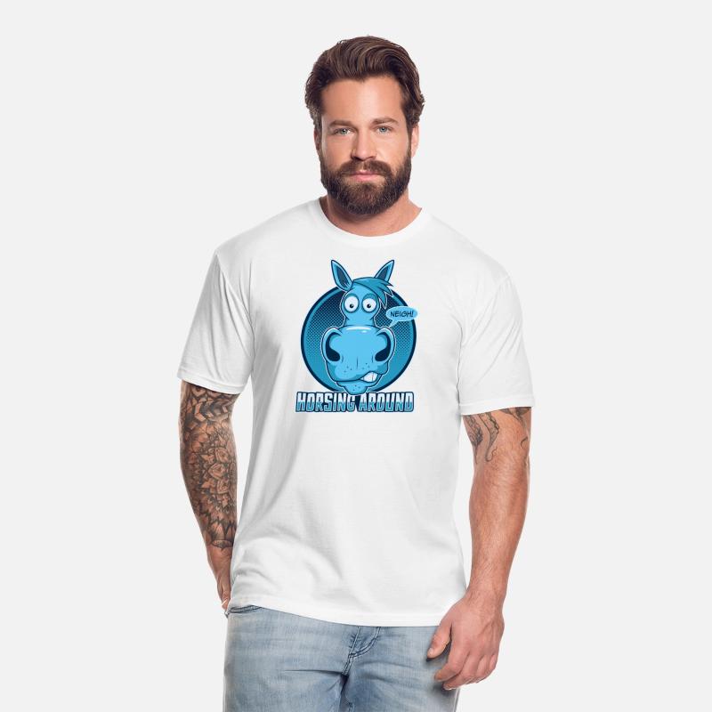 Horsing Around Funny Horse Lover Tee
