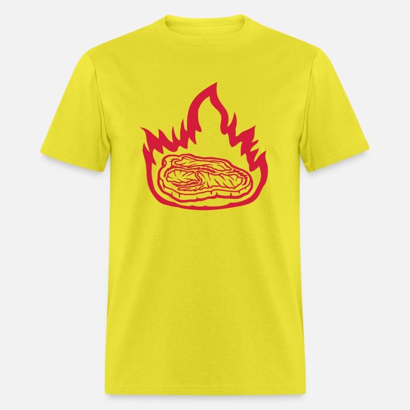 hot fire steak juicy