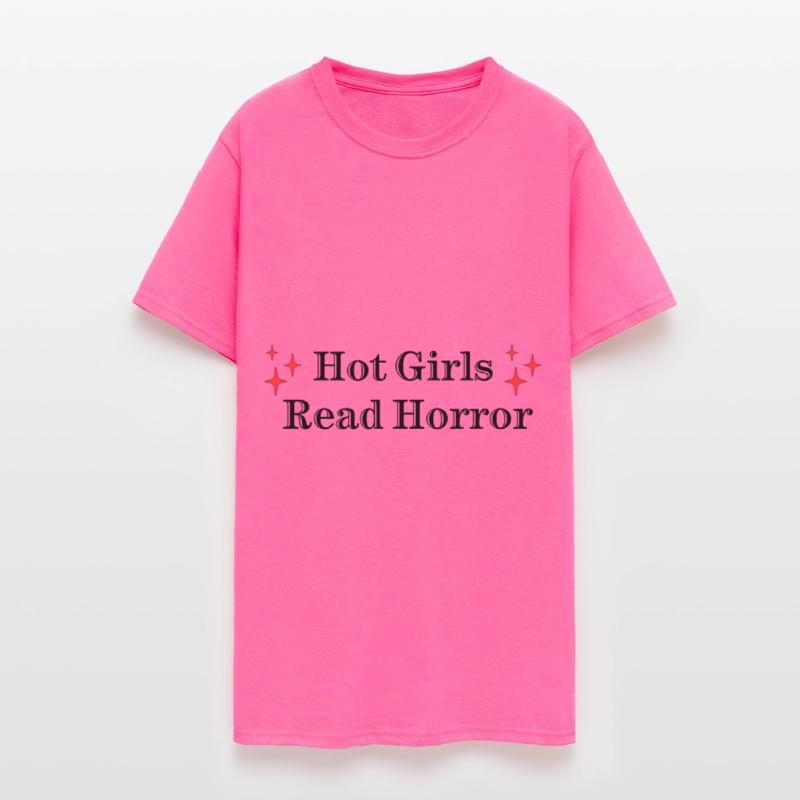 hot girls read horror