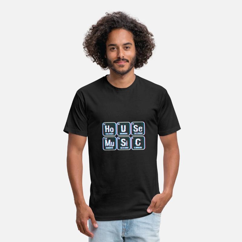 House Music Chemistry Elements Vaporwave EDM House