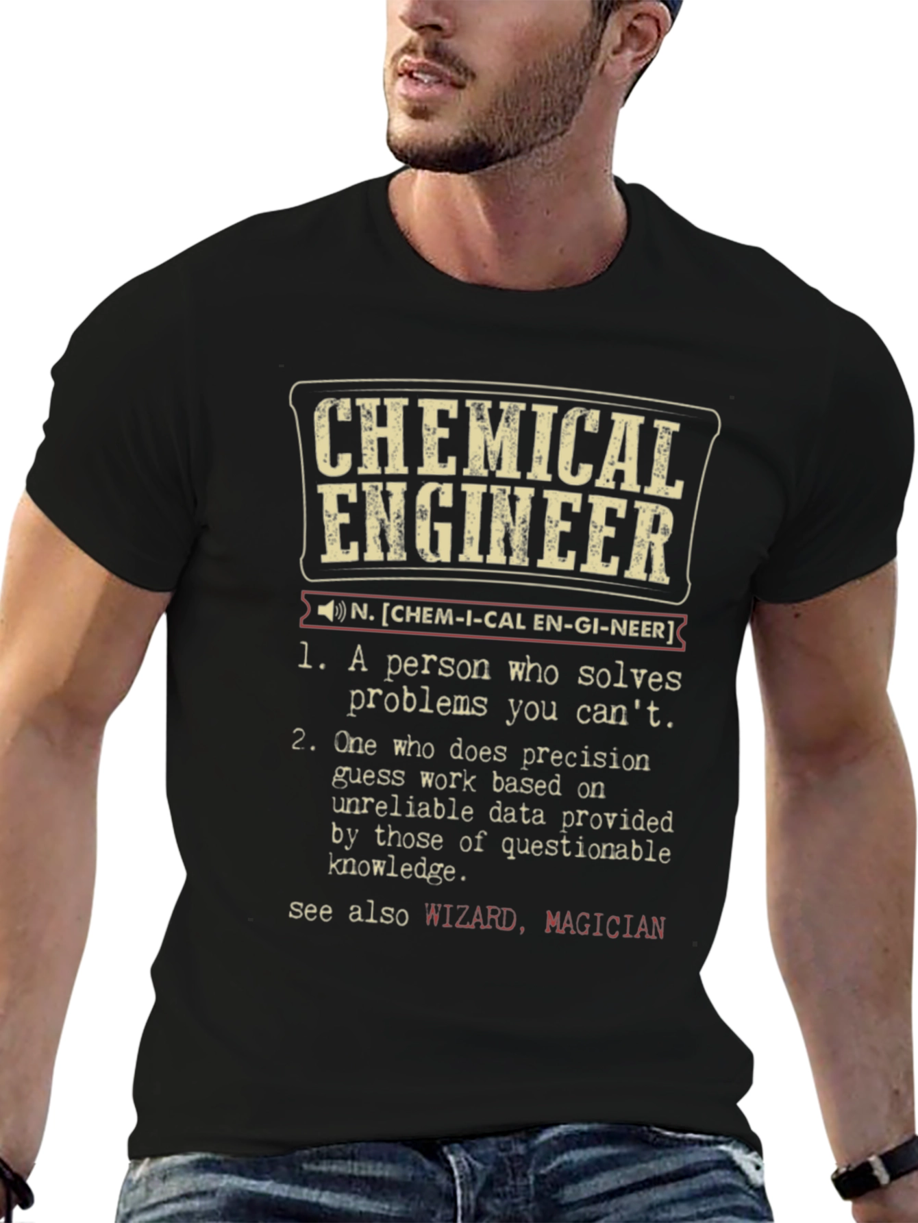 Chemical Engineer Definition T-Shirt - Funny Engineering Gift