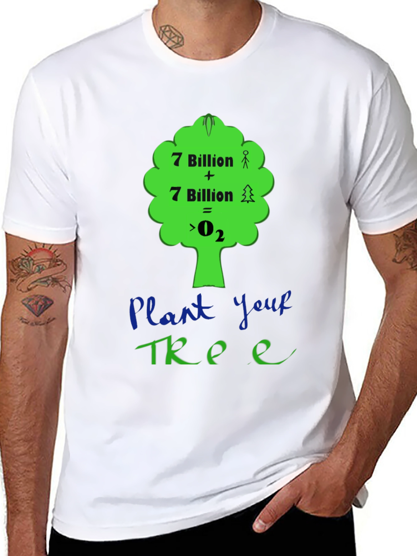 Eco-Friendly Graphic Tee - Plant Your Tree