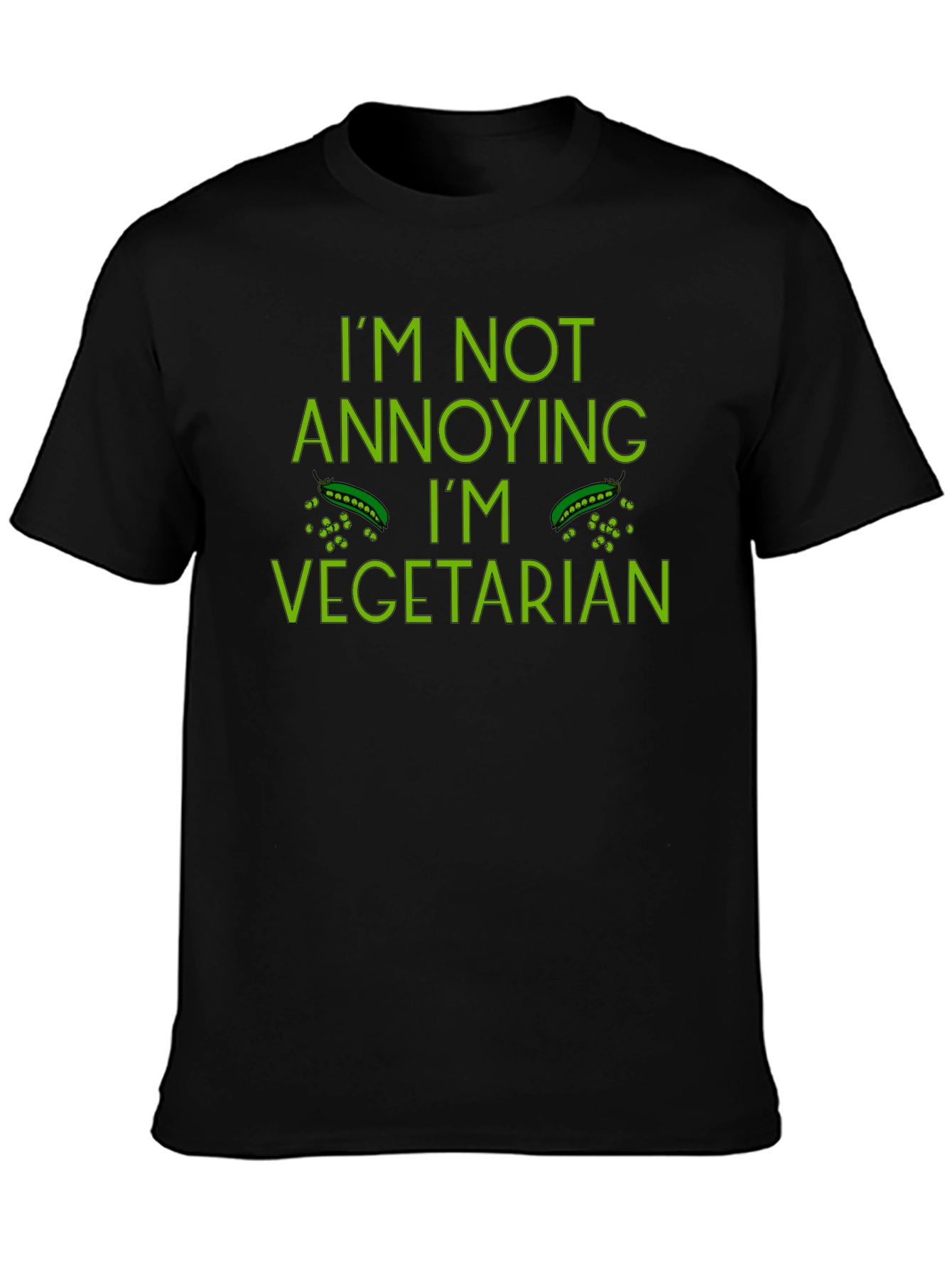 Im Not Annoying Im Vegetarian Funny T-Shirt