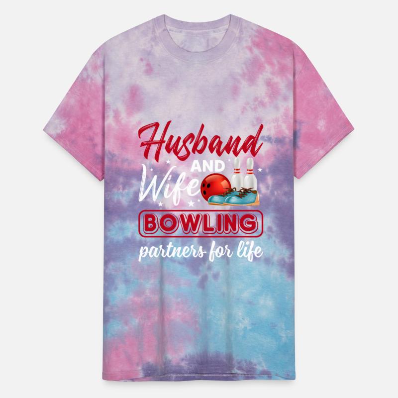 Husband And WIfe Bowling Partners For Life Funny