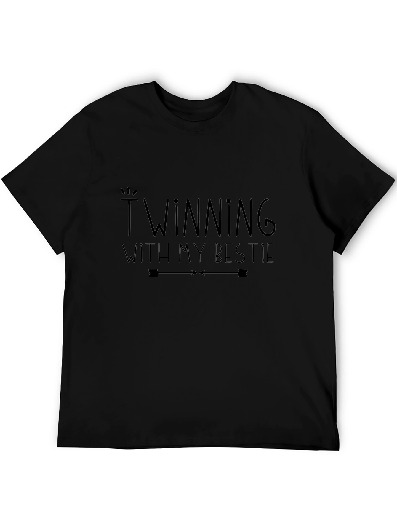 Twinning With My Bestie Graphic Tee - Unisex