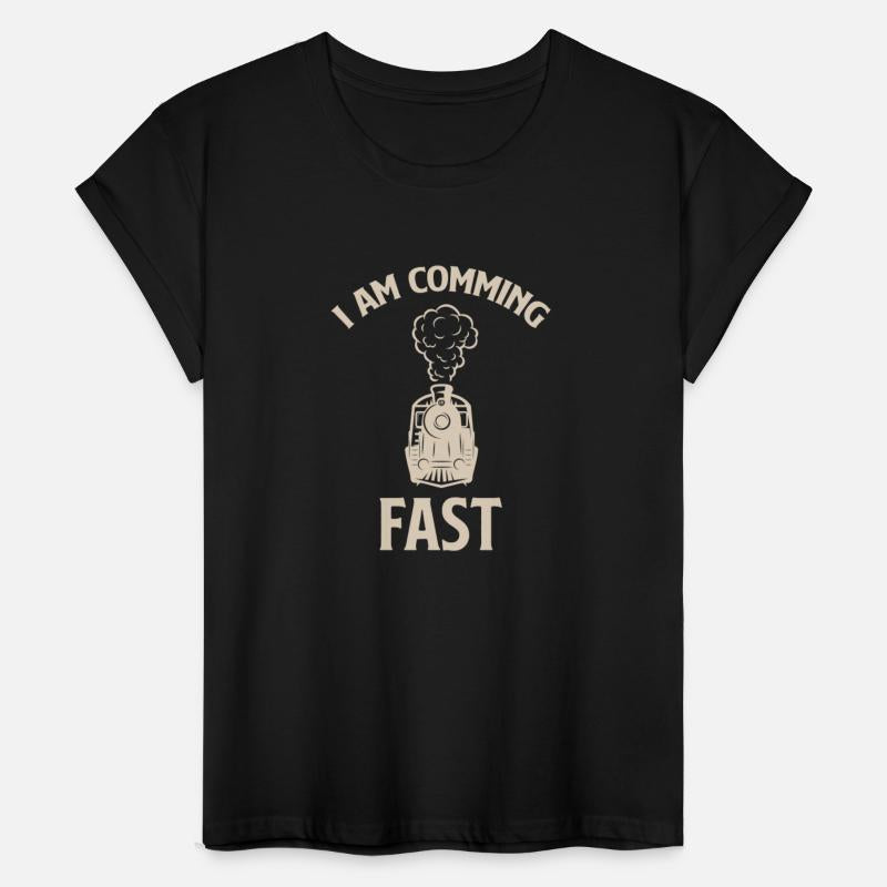 I Am Comming Fast Funny Train Driver Engine