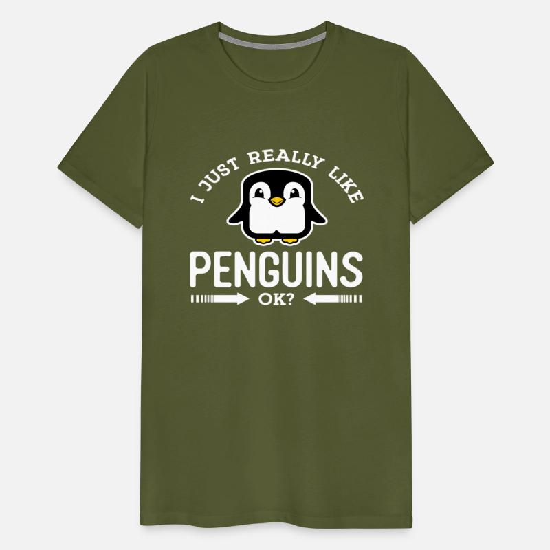 I Just Really Like Penguins Ok Stuffed Animals Arc