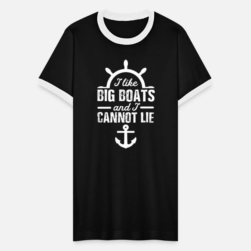 I Like Big Boats and I Cannot Lie Funny Cruis gift