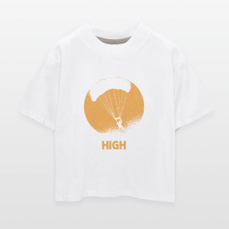 I Like To Get High Parachute Skydiver