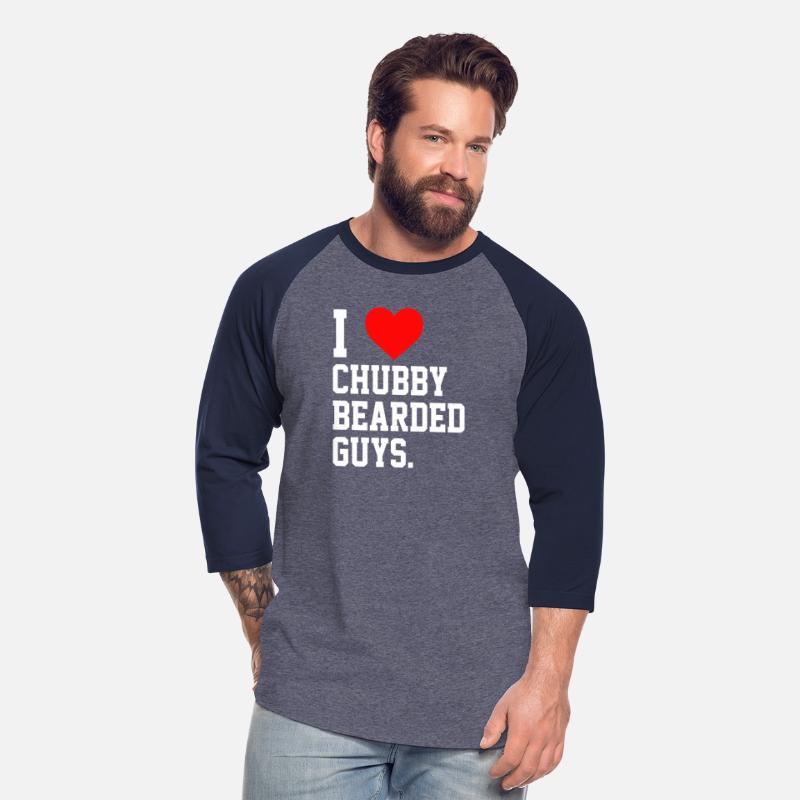 I Love Chubby Bearded Guys Apparel