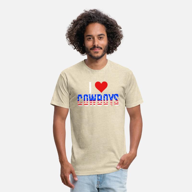 I Love Cowboys American Flag Equestrian Horseback