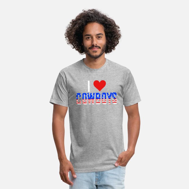 I Love Cowboys American Flag Equestrian Horseback