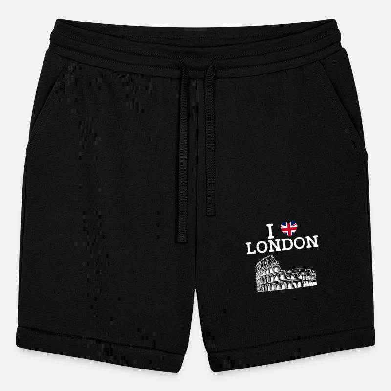 I Love London Cool Colosseum United Kingdom Flag