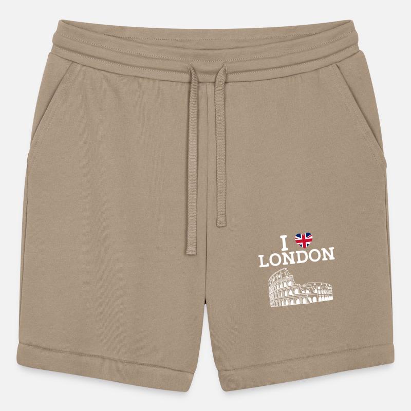 I Love London Cool Colosseum United Kingdom Flag