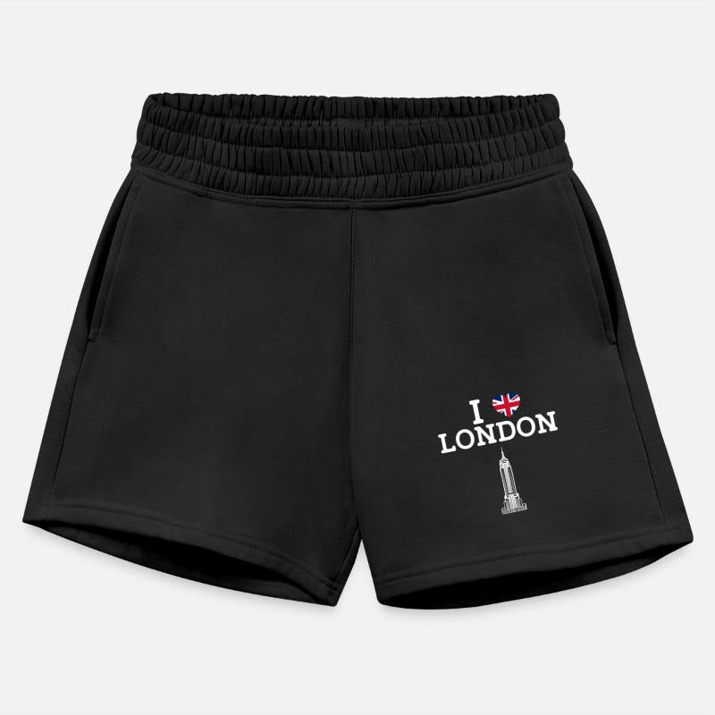 I Love London Heart Flag United Kingdom State Pun