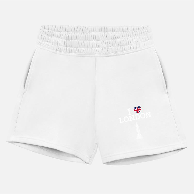 I Love London Heart Flag United Kingdom State Pun