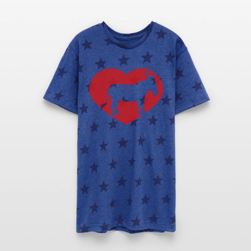 i love love heart donkey horse pony small packelse