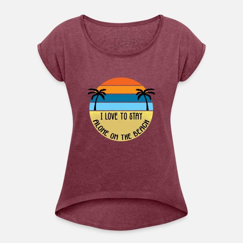 I Love To Stay Alone On The Beach