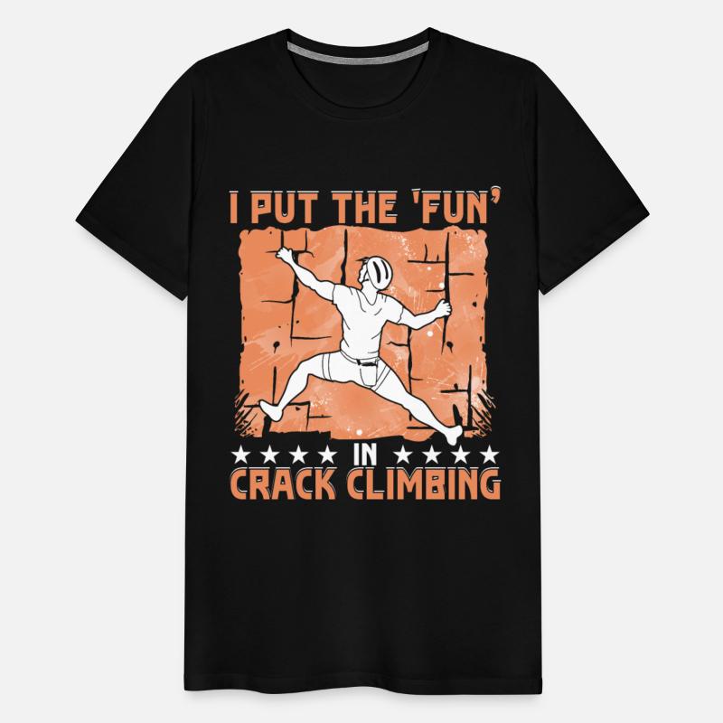 I put the 'fun' in 'crack climbing'