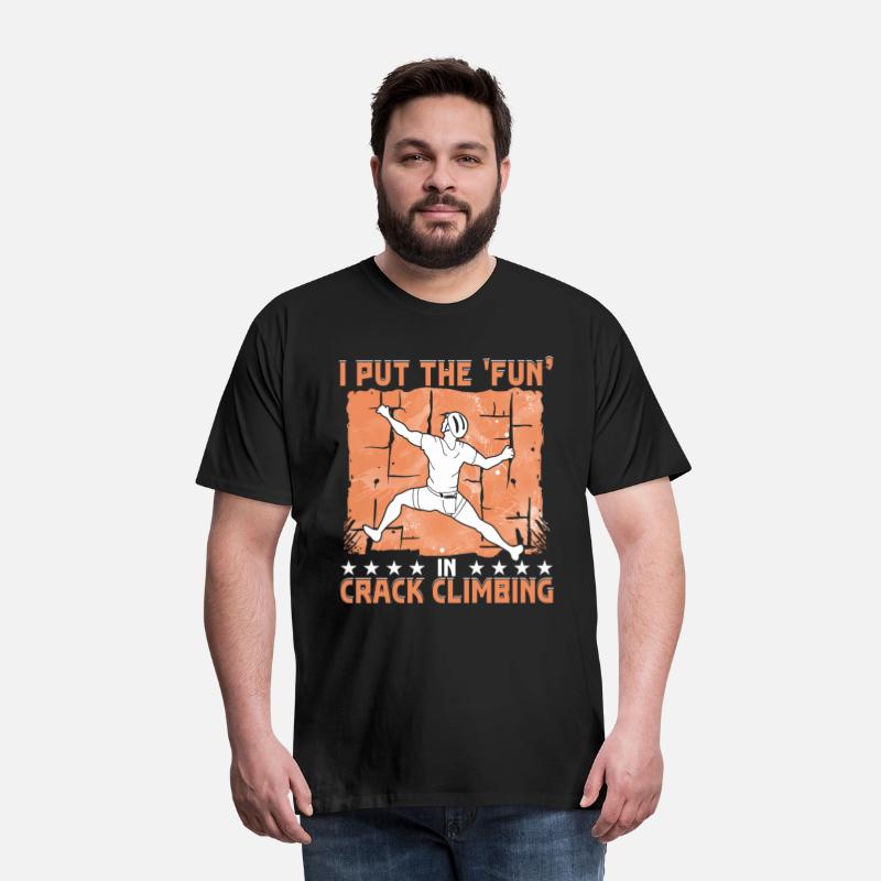 I put the 'fun' in 'crack climbing'