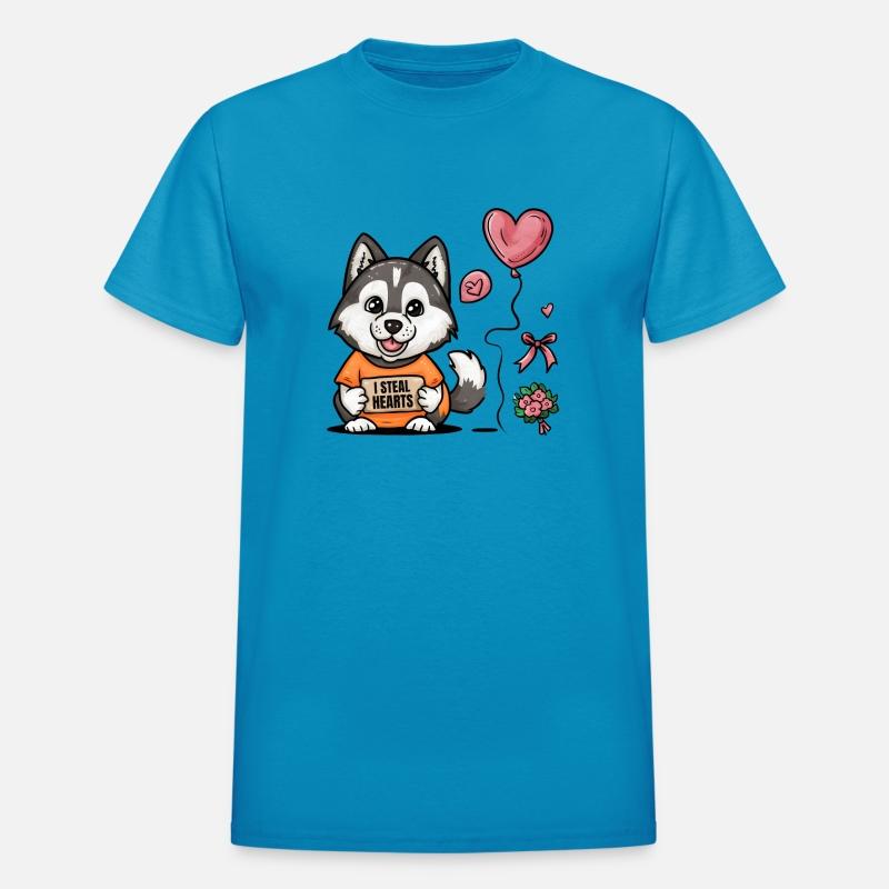 I STEAL HEARTS Cute Husky