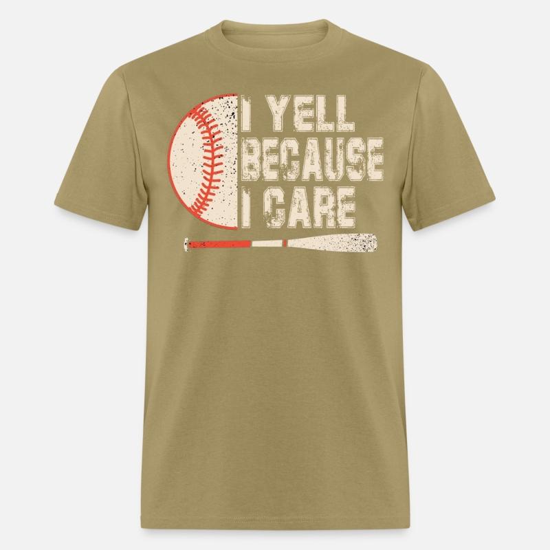 I Yell Because I Care Baseball