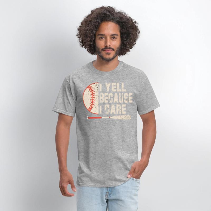 I Yell Because I Care Baseball