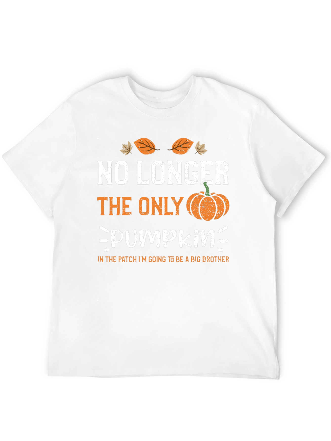 Big Brother Pumpkin T-Shirt - Fall Pregnancy Announcement
