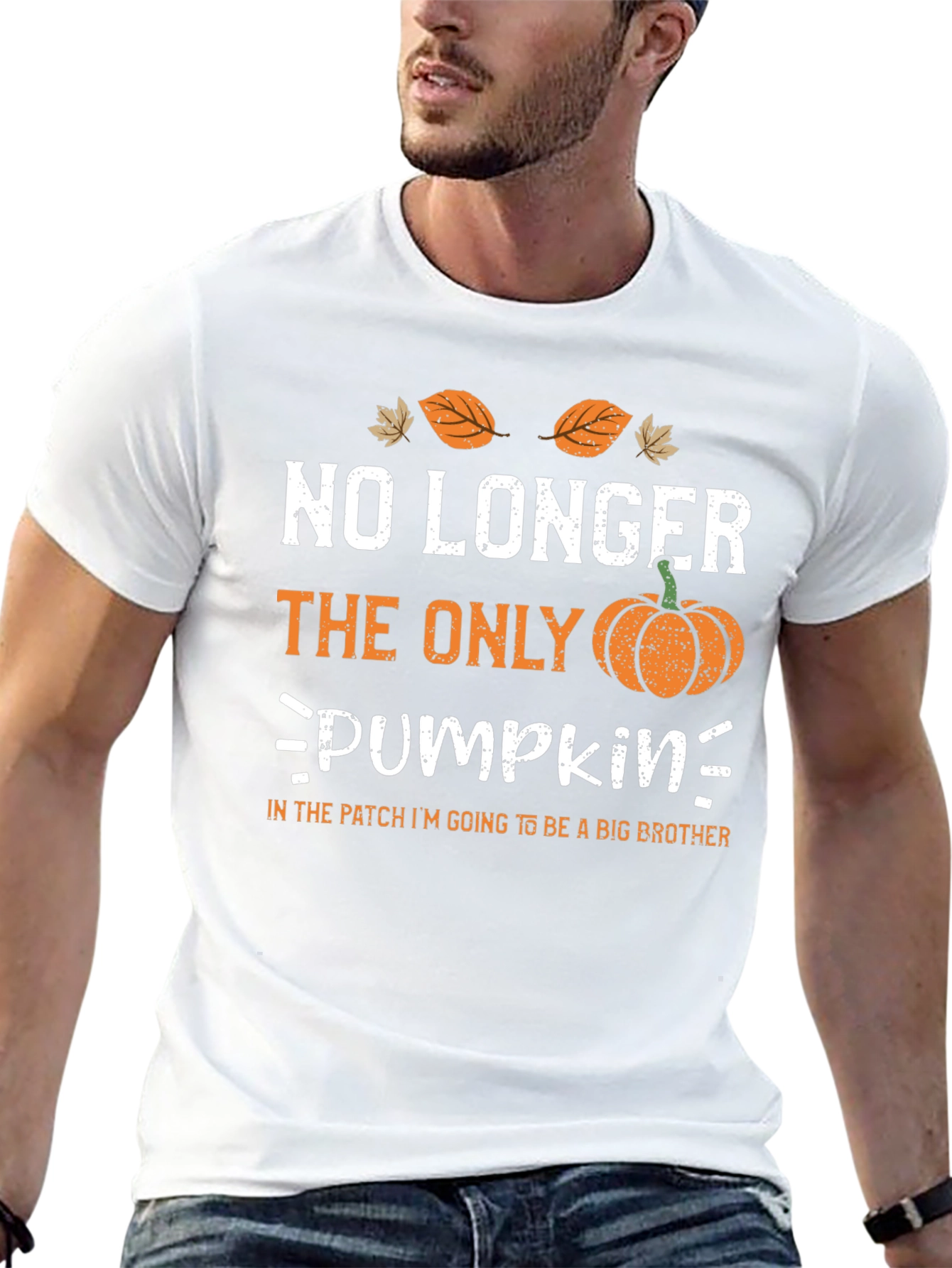 Big Brother Pumpkin T-Shirt - Fall Pregnancy Announcement