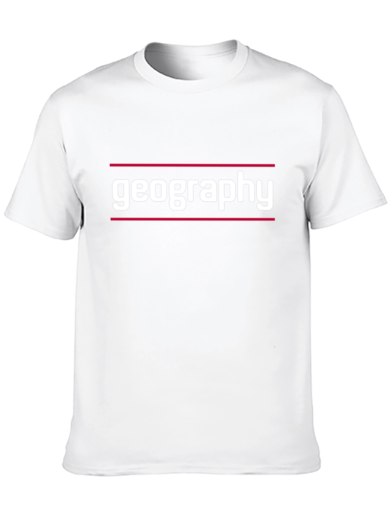 Geography T-Shirt - Study Map Tee