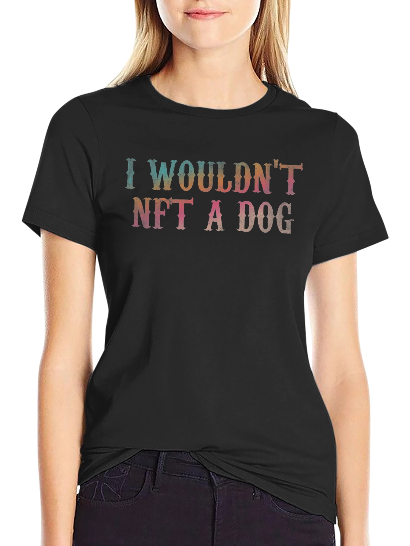 I Wouldnt NFT a Dog Graphic Tee