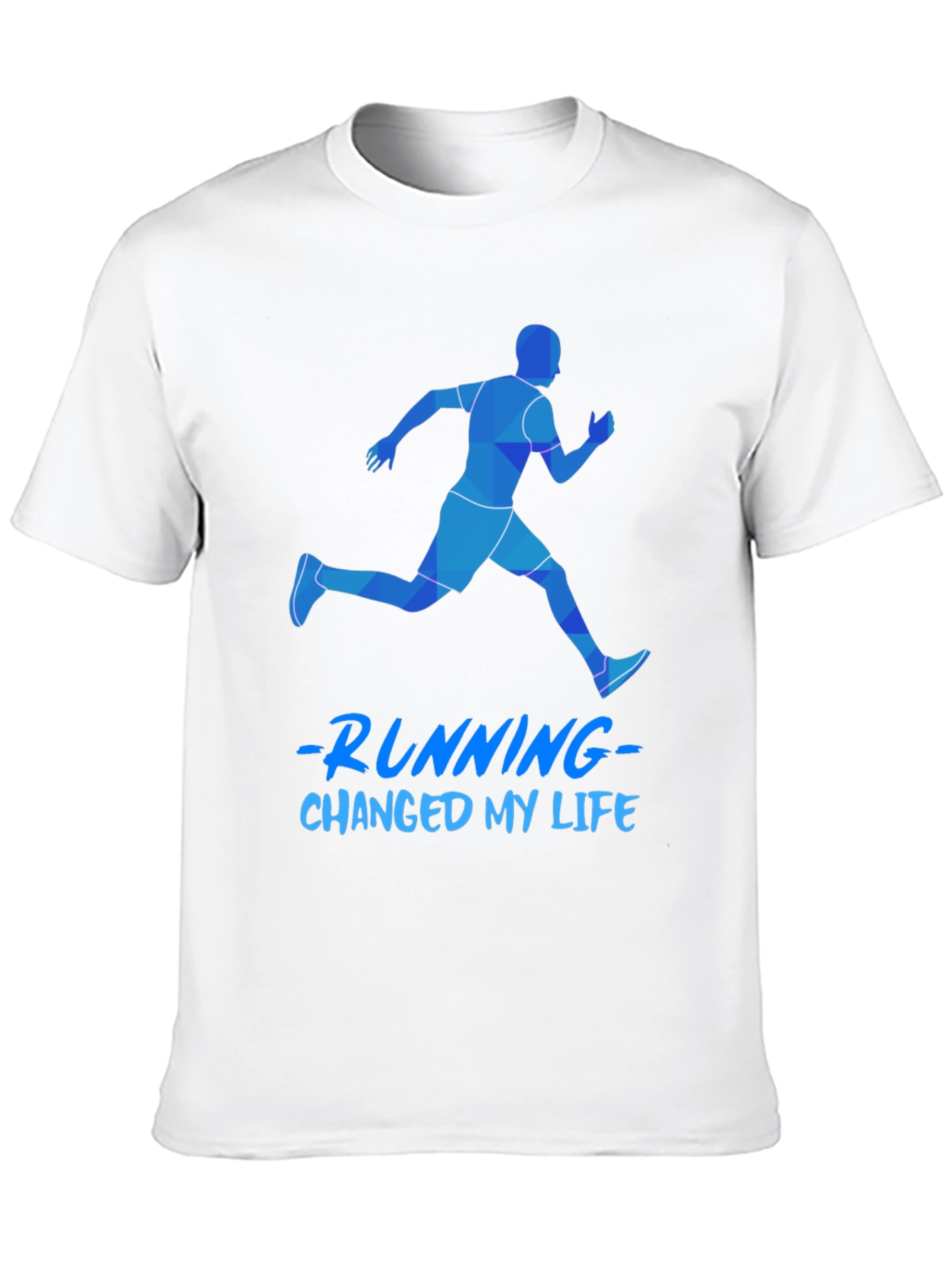 Running Changed My Life Mens Graphic Tee