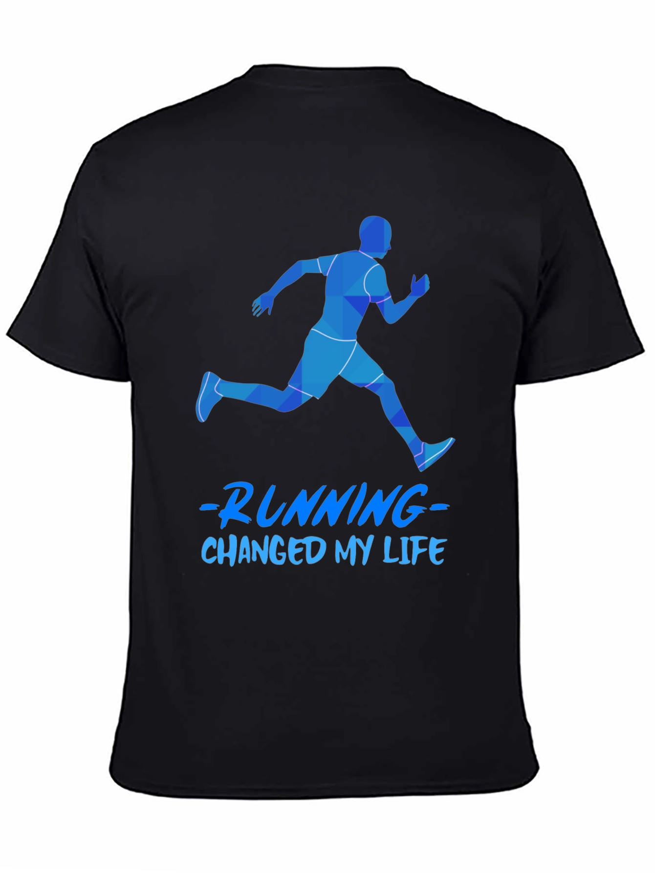 Running Changed My Life Mens Graphic Tee