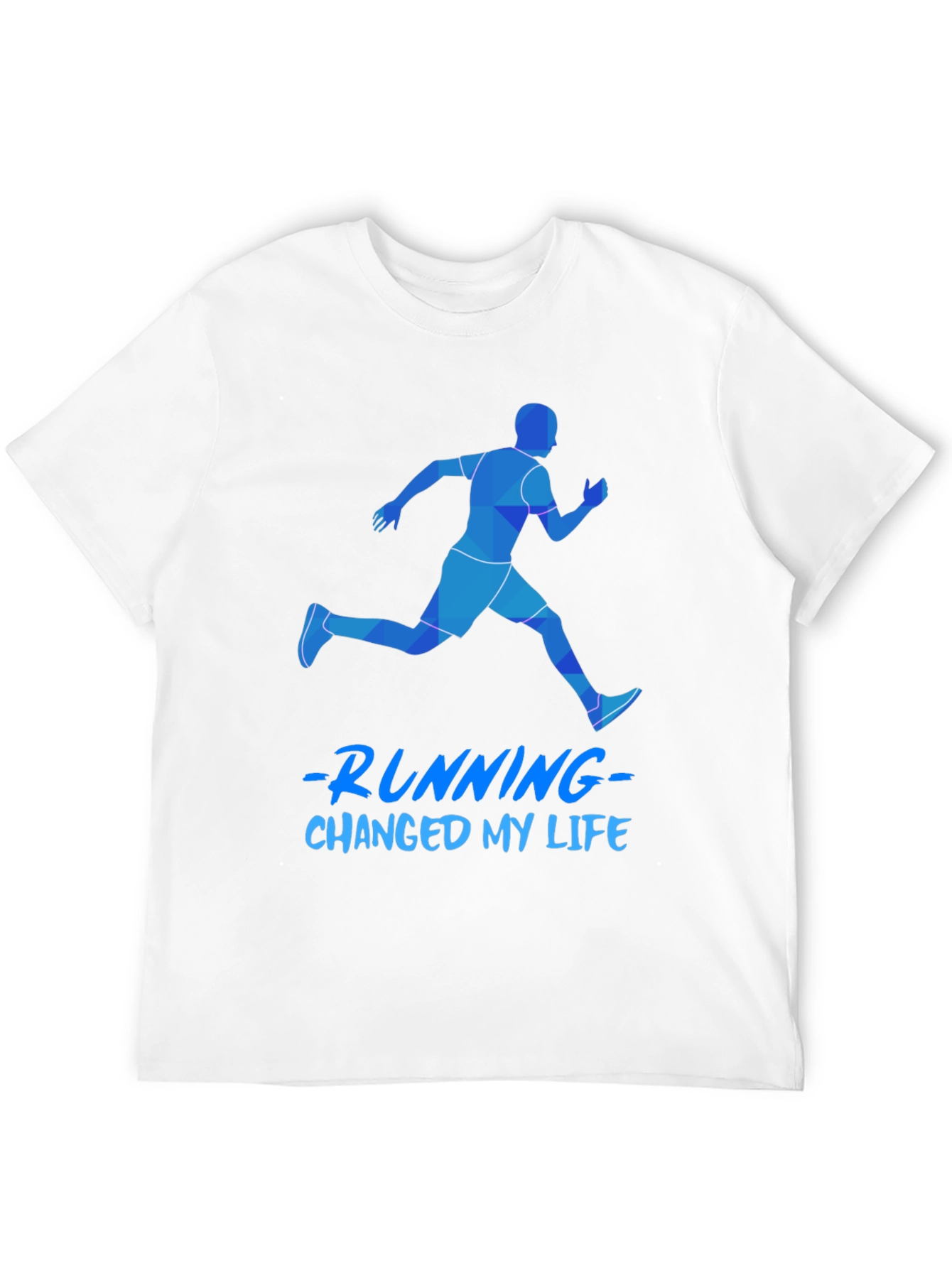 Running Changed My Life Mens Graphic Tee