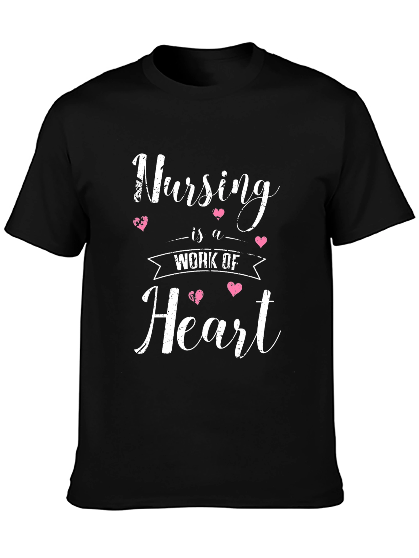 Nursing is a Work of Heart T-Shirt