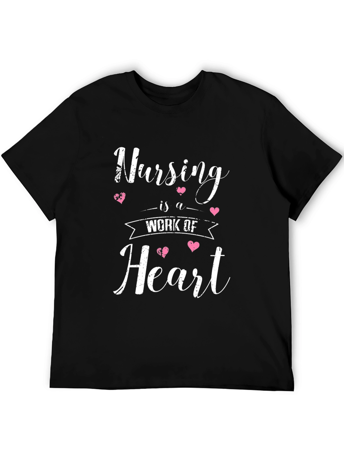 Nursing is a Work of Heart T-Shirt