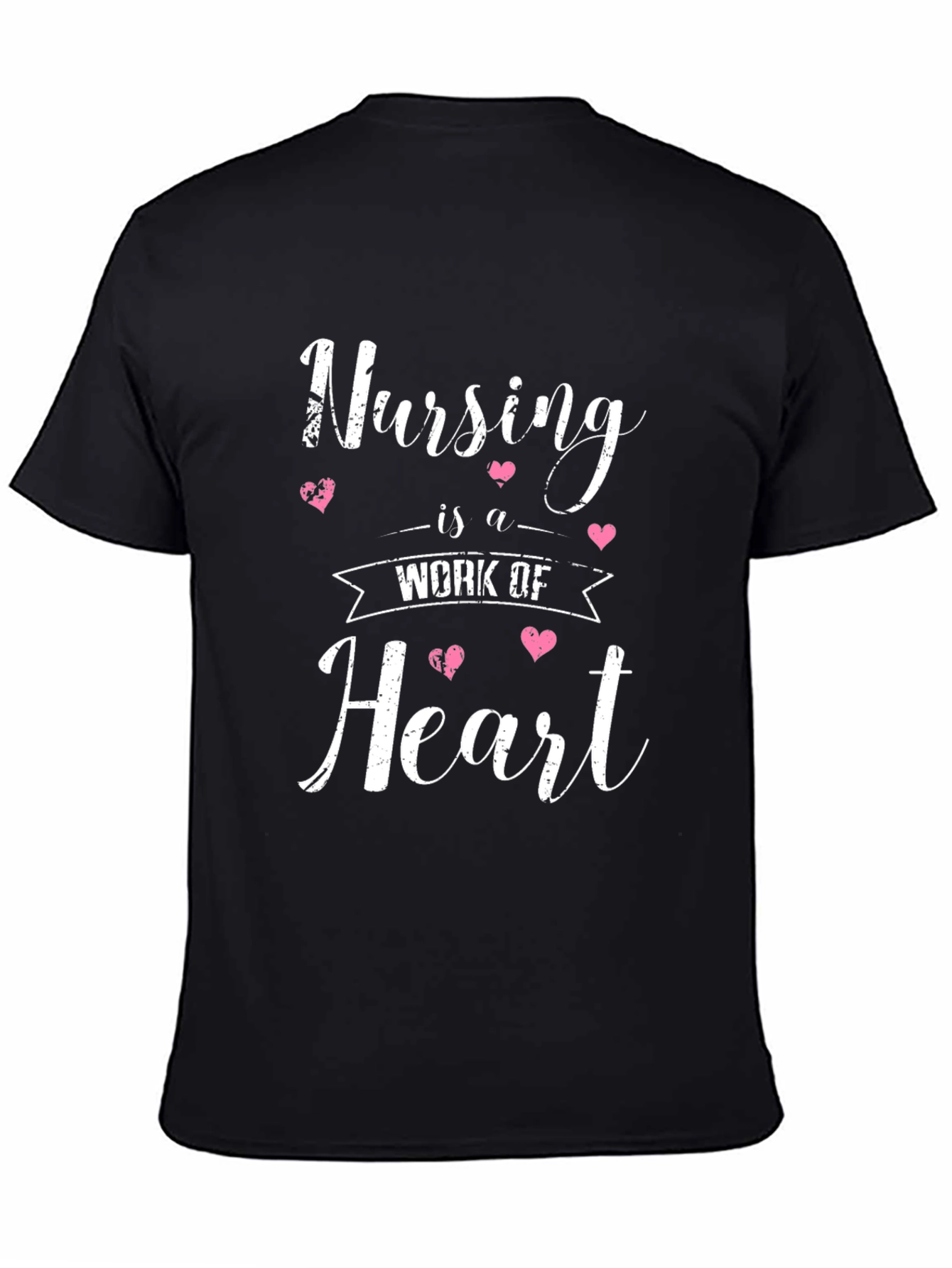 Nursing is a Work of Heart T-Shirt