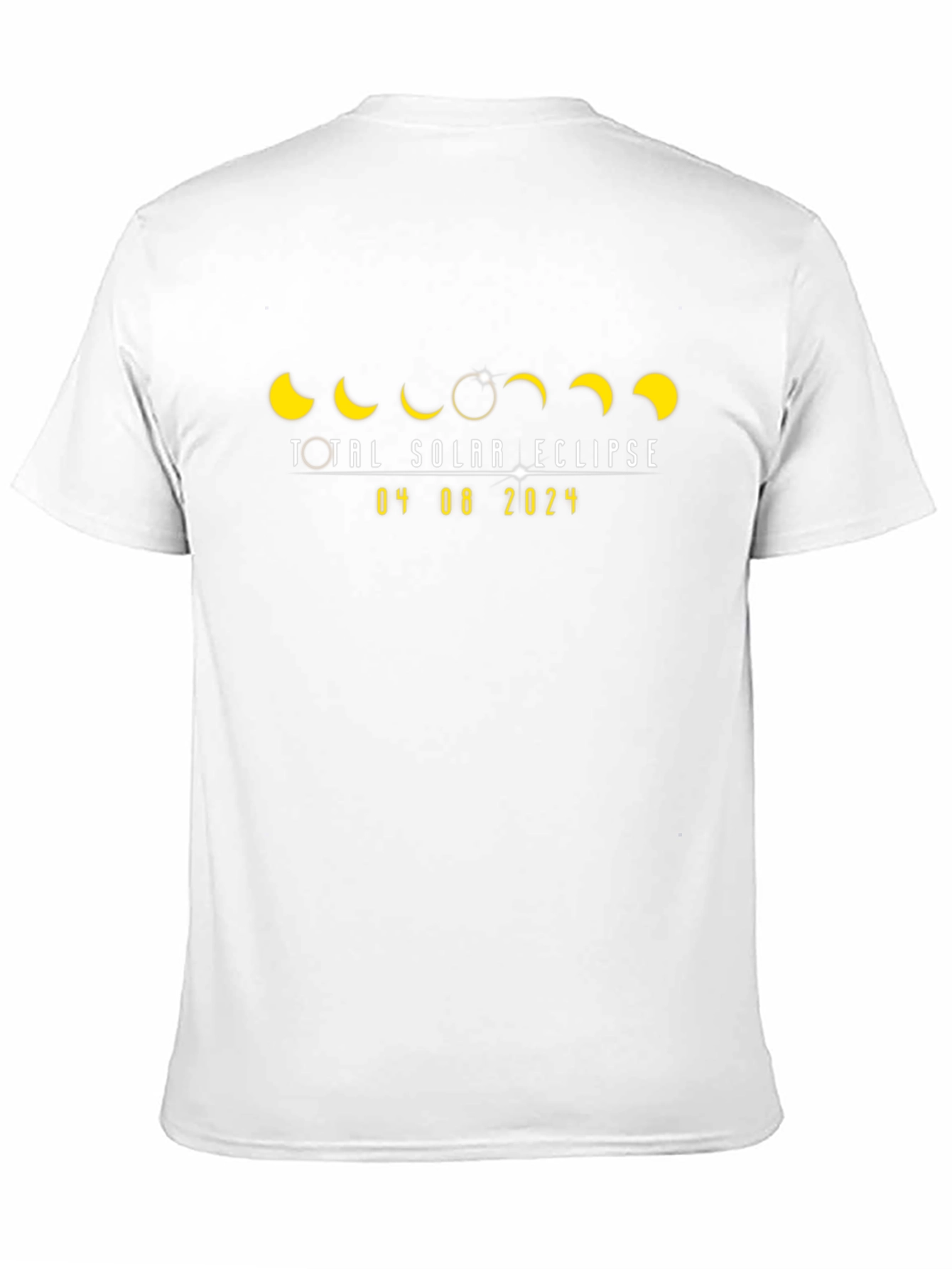 Total Solar Eclipse 2024 Black T-Shirt