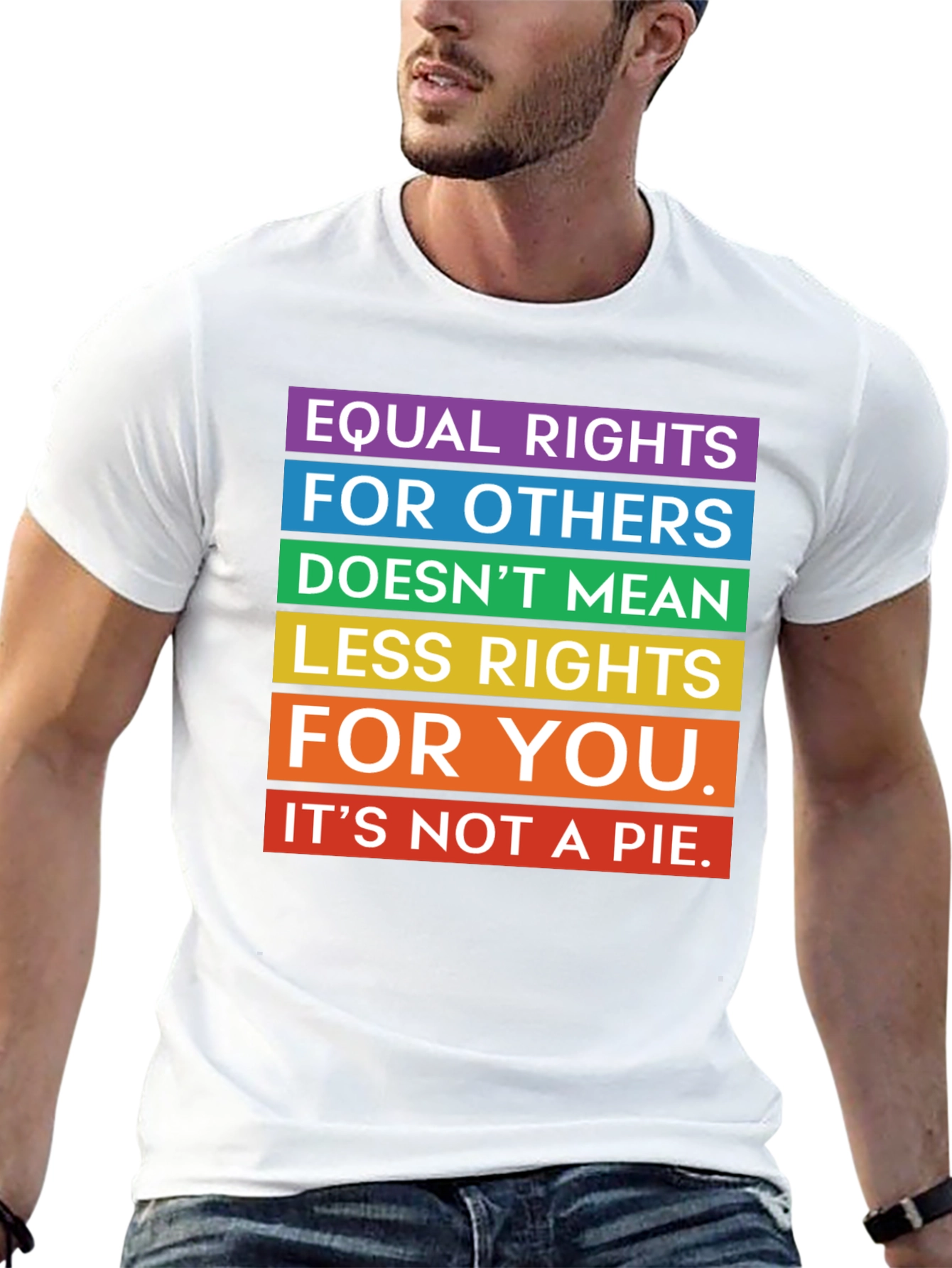 Equality Rights Rainbow T-Shirt