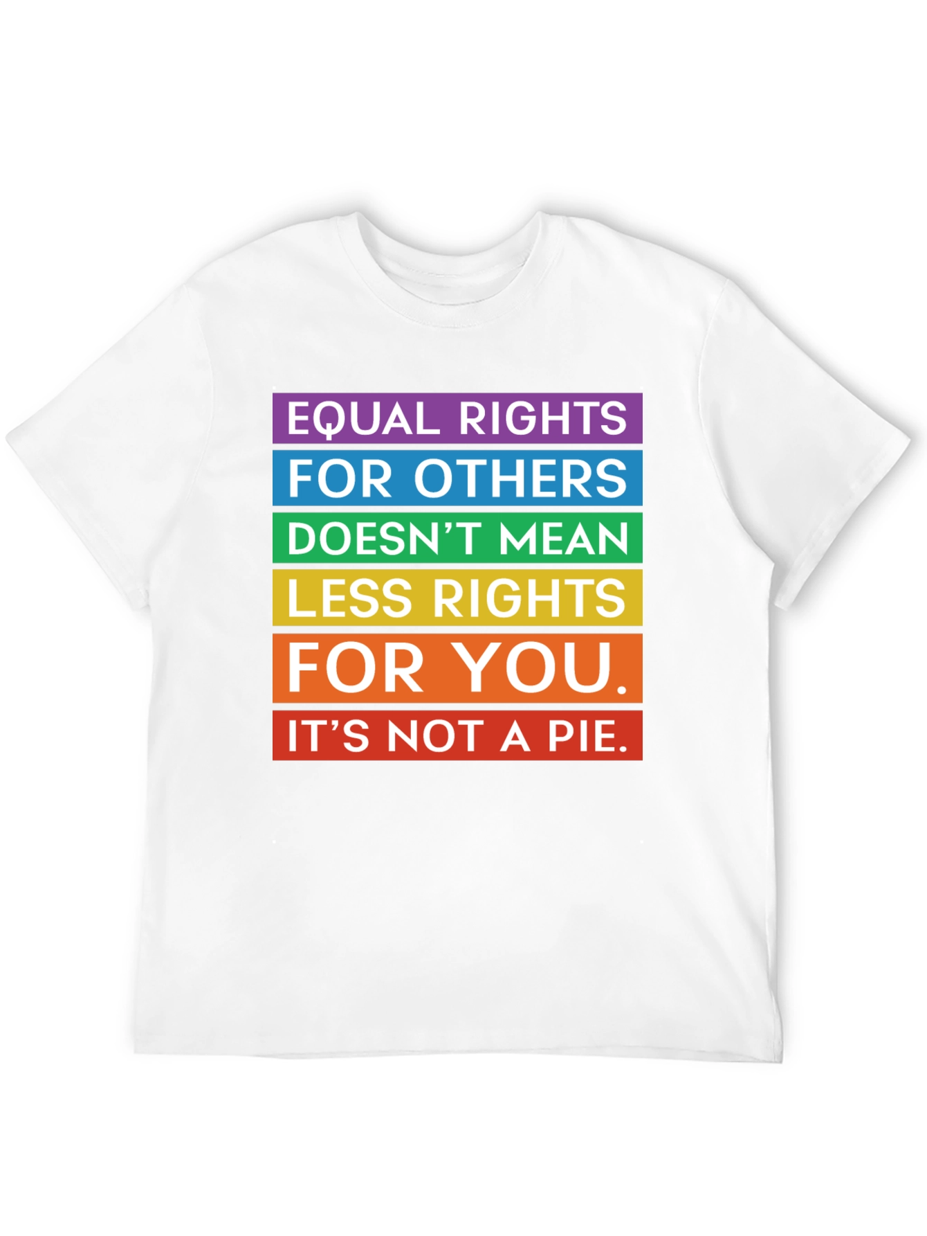 Equality Rights Rainbow T-Shirt