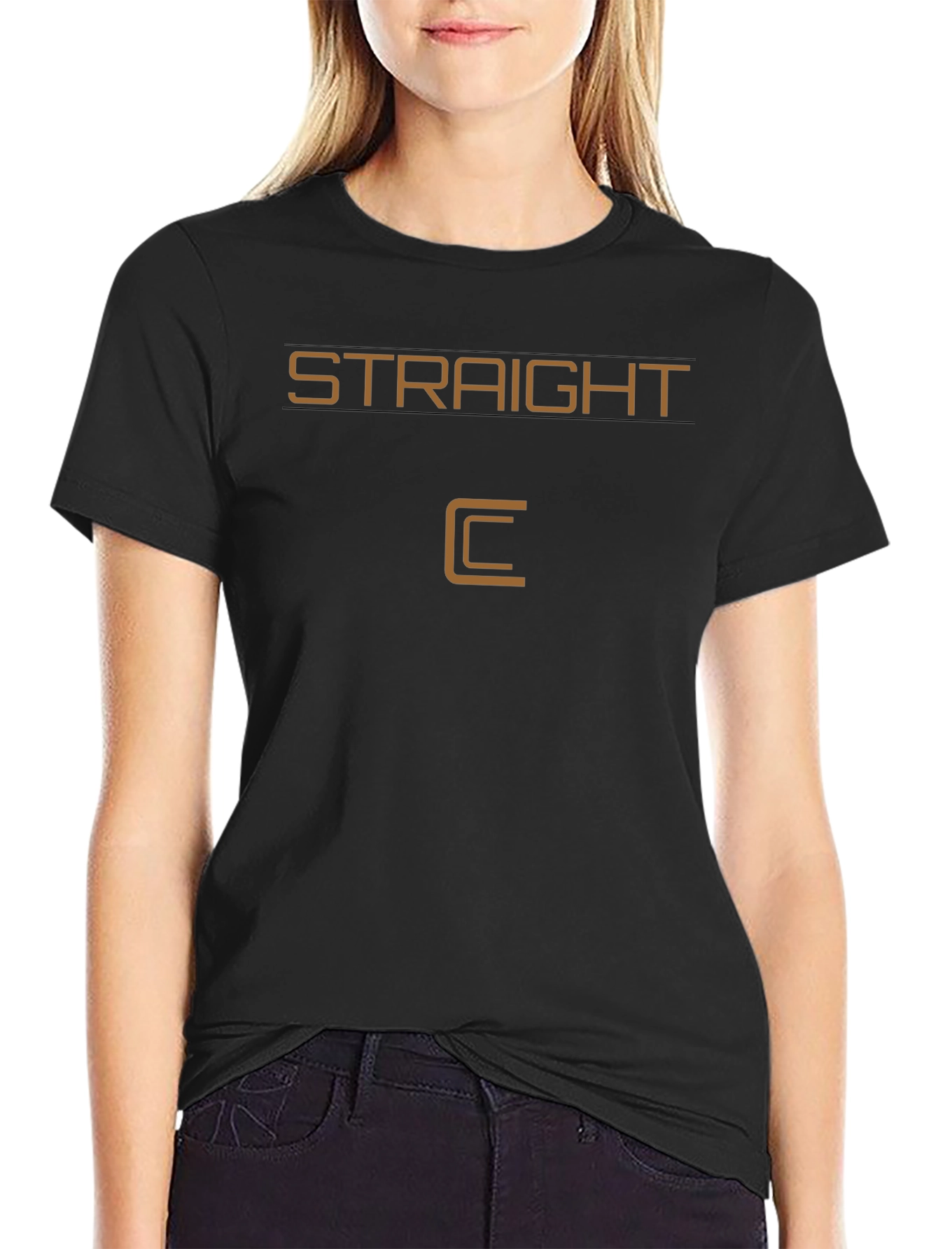 Straight Outta College Tee - Classic Crew Neck