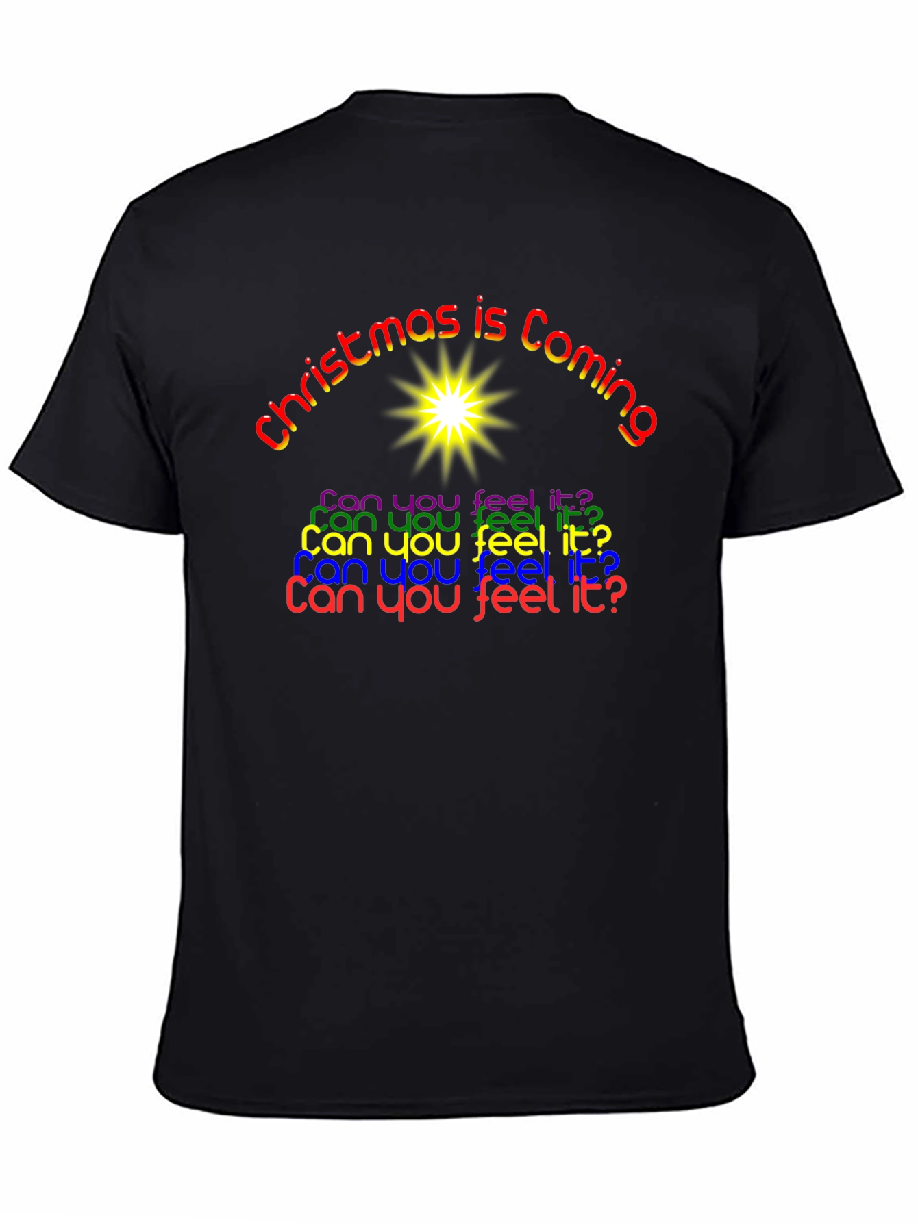 Christmas is Coming Festive Graphic T-Shirt