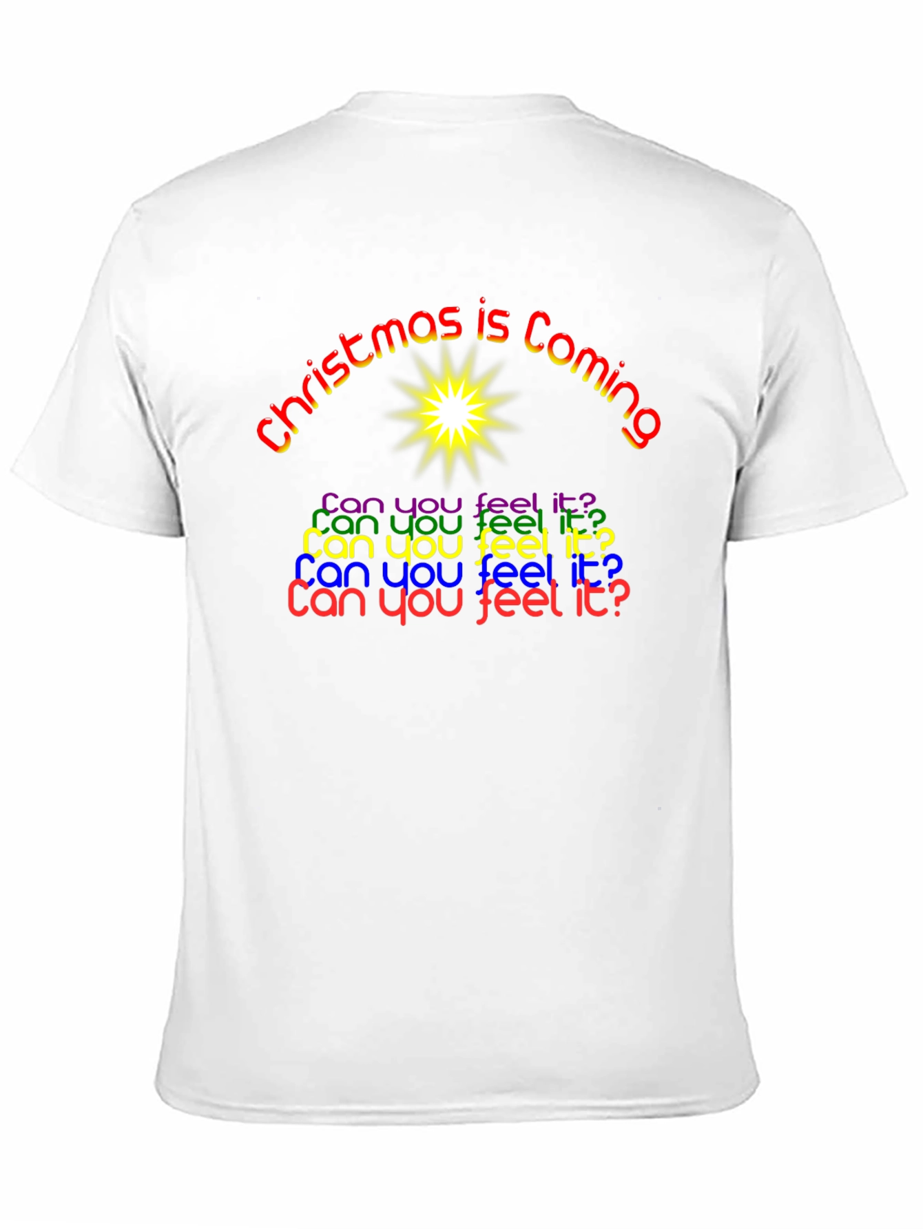 Christmas is Coming Festive Graphic T-Shirt