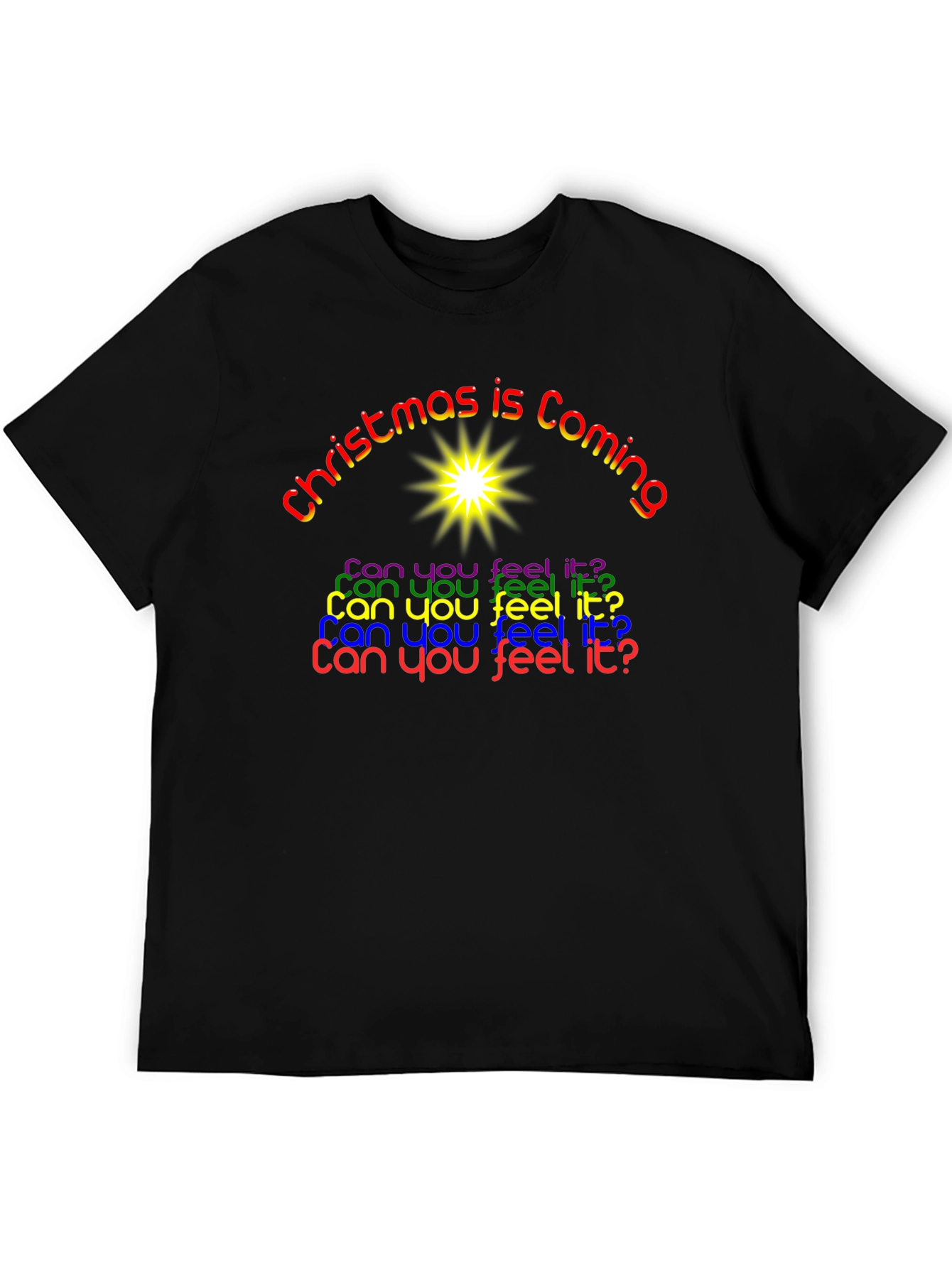 Christmas is Coming Festive Graphic T-Shirt