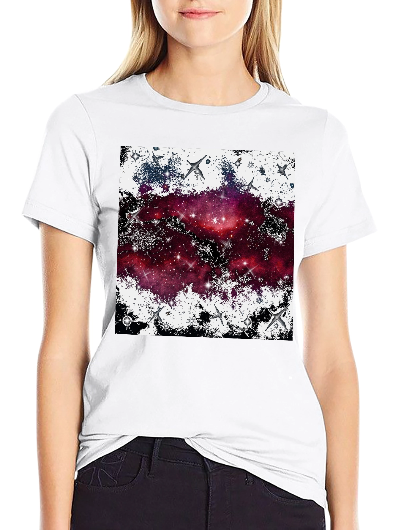 Galaxy Starry Night T-Shirt