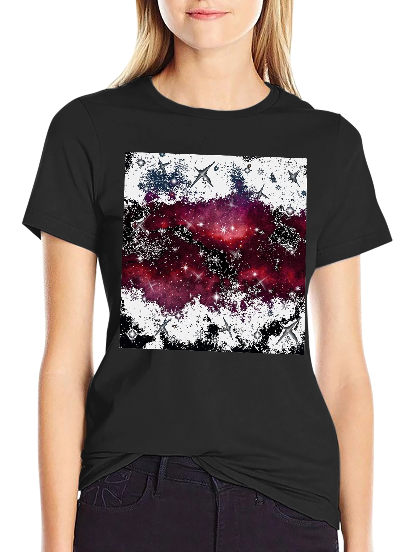Galaxy Starry Night T-Shirt