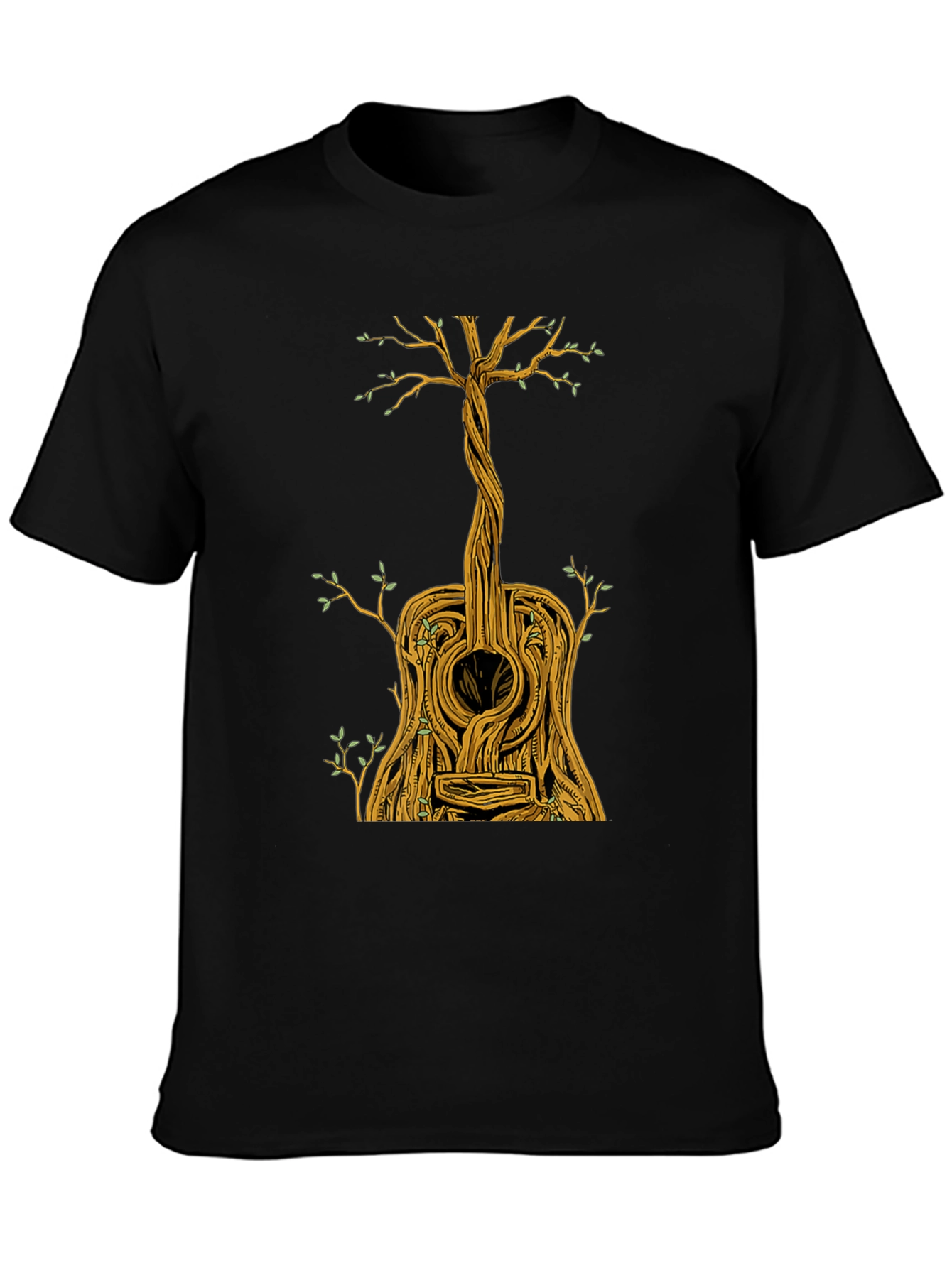 Guitar Tree Graphic Tee - Music Lovers T-Shirt